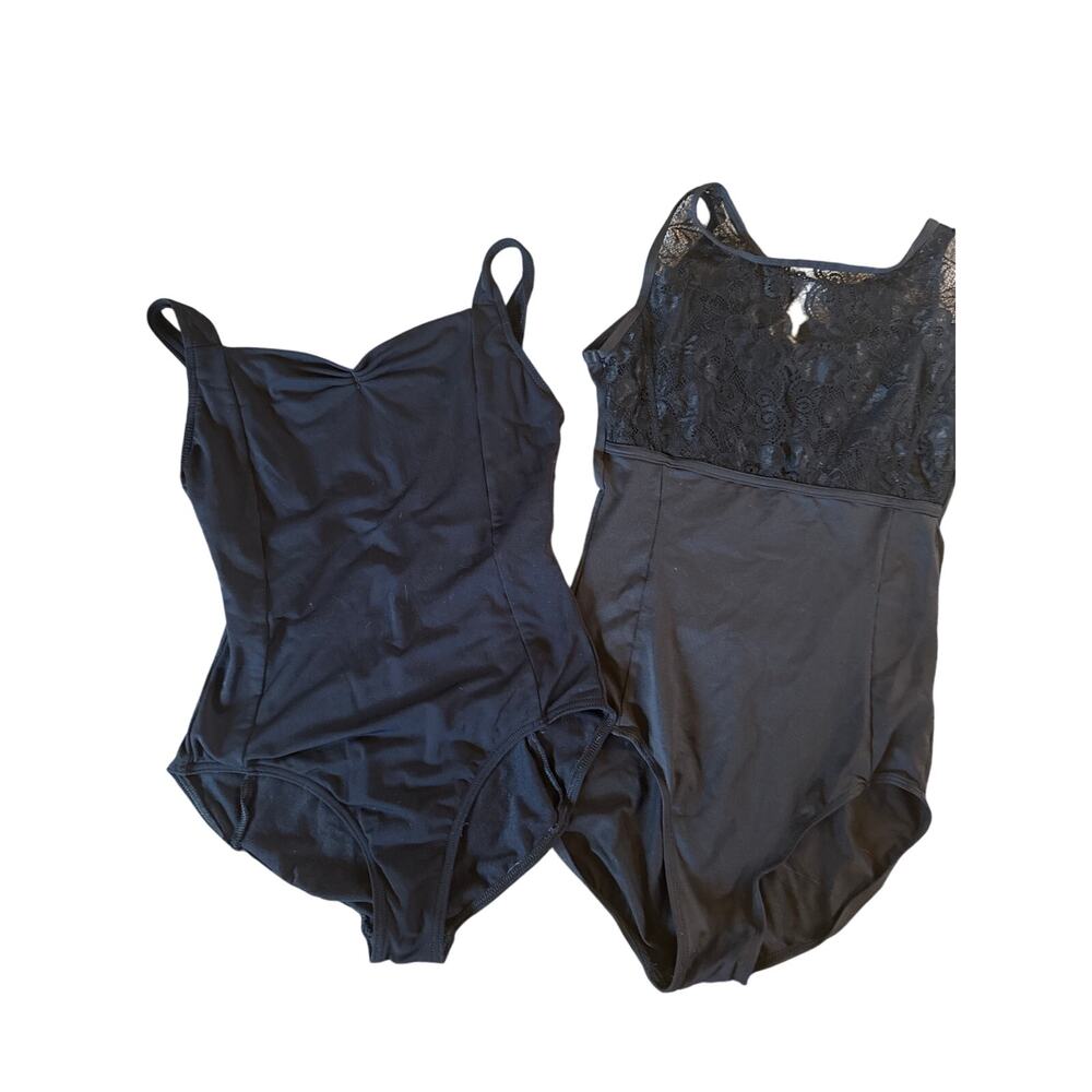 BALLET- Dancewear, LEOTARD bundle - black, size Medium. NIKOLAY, DANZ N MOTION